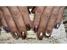 ブルーローズ(Blue rose)/マグネットネイル