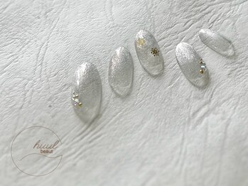 ヒュール(huul)/マグネット/雪の結晶ネイル