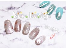 アルーシェ 平井(Alushe)/春のマグネットデザインネイル