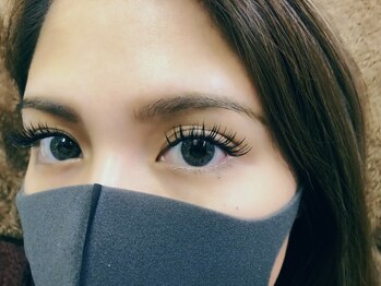 BK アイラッシュ 真岡店の写真/一人一人の目の形に合わせてデザインをご提案♪フラットラッシュ/バインドロック/ボリュームラッシュ等！
