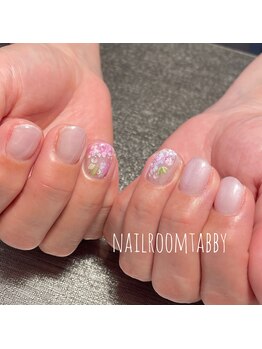 タビー(Tabby)/紫陽花ネイル★