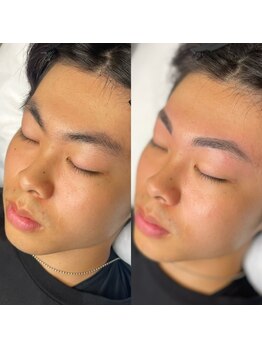 スリーノッツ 心斎橋店(THREE KNOTS)/眉毛WAX施術例