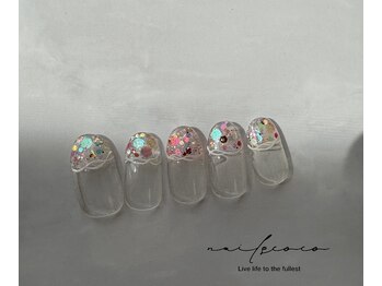 キラキラネイル