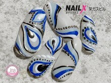 ネイリックス 栄ガスビル(NAILX)/モード★ペイズリー柄