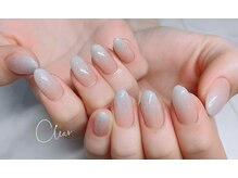 クリア(Clear)/アイスブルーグラデ