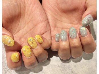 レストヘアー(Resto hair)/雪みたいなパールアート