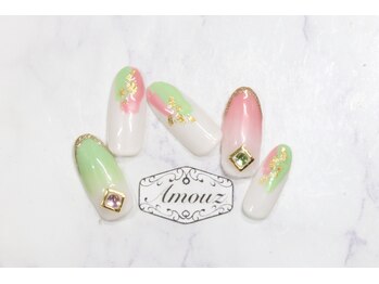 アモウズ(Amouz)/定額【ひな祭りネイル】3
