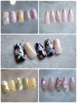 ネイル フライガール(nail FLY GIRL)/マンスリーデザイン♪