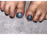 FOOT【ジェル】マグネットorフラッシュネイル/ ¥7700→