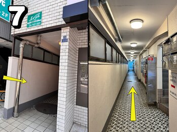 スフィア(SPHERE)/柏駅東口→サロン　道順７