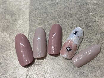 テラスアヴェダ ららぽーとエキスポシティ(Terrace AVEDA)/フラワーネイル￥5500(税込)