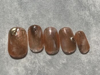 カラネイル 南森町店(calla nail)/シアーブラウン