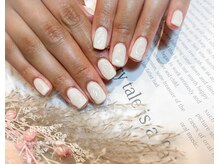 ブリノス(BLINOSS)/ホワイト☆ドロップネイル