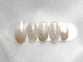 ネイルバイピヌ(nail by pinu)/定額シンプルアートコース