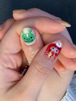 サロンドニーナ(Salon De Niina)/お年始ネイル*°