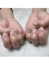 リシアネイル 高崎緑町店(Recia Nail)/シースルーネイル/ドットネイル