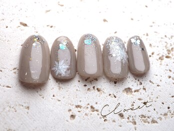 ネイルクローゼット(Nail Closet)/12月 Monthly Design
