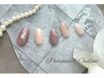 ピュアネイルアンドオンディーヌ/定額ネイルデザイン