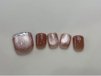 ネイルメゾン 天神店(NAIL MAISON)/マグピンクホロ¥7500