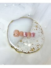 エヌコロン バイマイラッシュ(N:bymylash)/フットネイル 定額デザイン