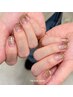 【HAND】<新規限定>ラメグラデーション<クリアベース>(60分/¥4,900→¥3,900)
