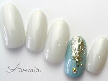 アヴィニール 表参道(Avenir)/ミラーニュアンスネイル