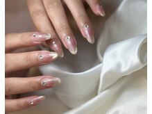 トゥデイム(TODAY'm)/大人可愛いチークネイル♪