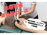 ヒップアップのお手伝いだけじゃない【筋膜美療】美骨盤コース　30分　￥4500