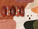 秋色ラメ
