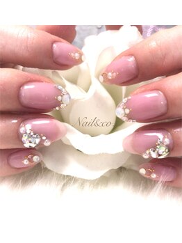 ネイルアンドコー (Nail&co.)/ビジューネイル