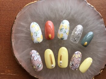 スパフーラ(Spa HULA)/フラットアートネイル