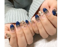 ネイルアンドビューティーサロン クリア(CLEAR)/キラキラグラデーションネイル♪