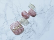 アバネイル アクア 千種店(AVANAIL AQUA)/【ニュアンスフットネイル】