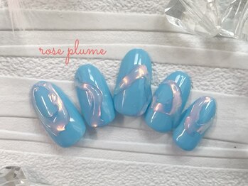 ネイルサロン ロゼプリュム/うるうるミラーネイル
