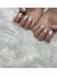 ベースありラメグラデーション