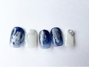 アイネイルズ 梅田店(I nails)/インクニュアンスぷっくり