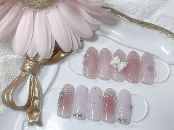 エンジェルネイル(AnGel Nail)の写真/駅徒歩1分◎フィルインで爪にも優しいAnGel Nail♪何度でも通いやすい価格も嬉しいポイント☆￥5,500～