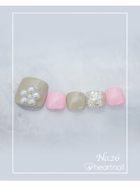 フットネイル：No.26