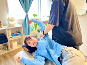 全身整体/施術　腰・背部の調整