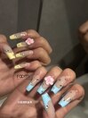 パステルフレンチ×フルオーダー