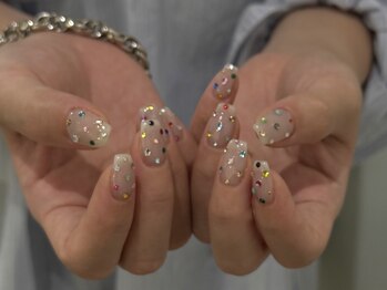 ◇カラフルストーンネイル◇