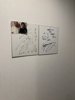 リラクゼーションサロン ラルジュ(large)/芸能人の方も施術しました