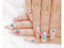 ネイリシャス(NAILICIOUS)/スモーキーパステル♪＋540円×2