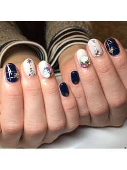 ネイルアンドアイ ミント(nail&eye mint)/クリスマスネイル