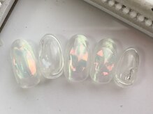 ネイリッシュサロン エー(Nailish Salon A)/オーロラ氷ネイル