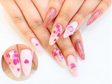 ネイルコレクション ベビーピンク(Baby Pink)/スカルプ放題★ハートホログラム