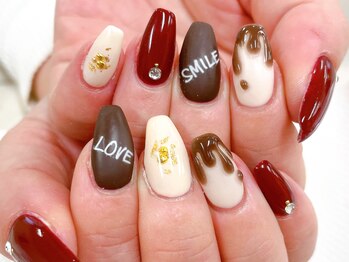 ディーネイル 天王寺(D-nail)/【小山】バレンタインネイル