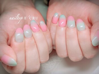 ネイルトップエクル(nail top E CRU)/桜色