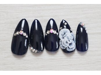 3Dフラワーネイル