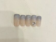アイネイルズ 天神今泉店(I-nails)/【kotone.nキラキラブルー